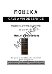 MOBIKA EL-CV2-291 Manuel D'instructions