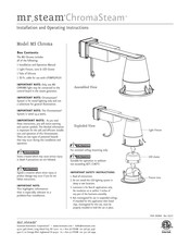 mr.steam 15C1AF0ABIC Instructions D'installation Et D'utilisation