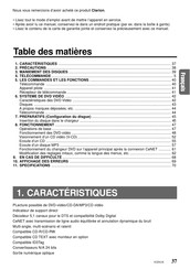 Clarion VCZ628 Mode D'emploi