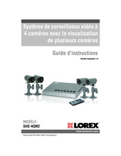 Lorex SHS-4QM2 Guide D'instructions