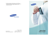 Samsung SGH-N700 Mode D'emploi