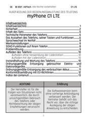 mPTech myPhone C1 LTE Mode D'emploi