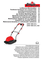 Grizzly Tools ERM 1600-34 L Traduction De La Notice D'utilisation Originale