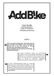 AddBike AddBike+ Guide D'installation