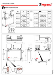 Legrand 6 614 50 Manuel