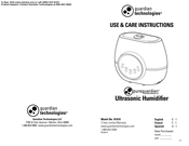 Guardian Technologies pureguardian H1610 Utilisation Et Instructions D'entretien