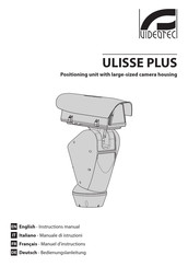 Videotec ULISSE PLUS Manuel D'instructions