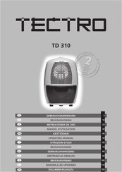 Tectro TD 310 Manuel D'utilisation