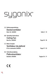 Sygonix 2443659 Mode D'emploi