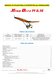 Ventura Xtrem 912 Oryx 16 Manuel D'utilisation Et D'entretien