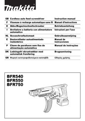 Makita BFR550 Manuel D'instructions