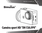 Simulus DV-720.FPV Mode D'emploi