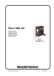 Migatronic Rally MIG 160 Manuel D'instruction