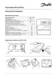 Danfoss TP5.2 Instructions D'installation