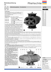 Rietschle SHARK WPB 3300 Instructions De Service