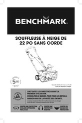 Benchmark 5554-514 Mode D'emploi