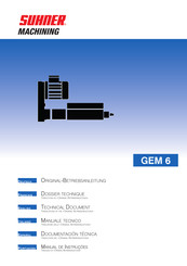 SUHNER MACHINING GEM 6 Dossier Technique