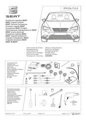 Seat 5F9.054.752.A Notice De Montage