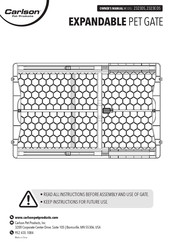 Carlson 2323E DS Guide D'utilisation