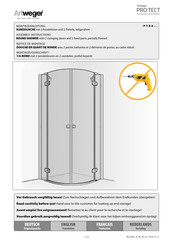Artweger PRO:TECT PTR0 Série Notice De Montage