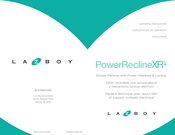 LAZBOY PowerReclineXR+ Instructions