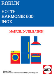 ROBLIN HARMONIE 600 Mode D'emploi Et D'installation