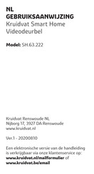 Kruidvat SH.63.222 Mode D'emploi