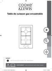 Cooke & Lewis 645461 Instructions