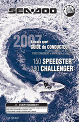 Sea-doo BRP 180 CHALLENGER 2007 Guide Du Conducteur