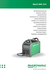 Migatronic RALLY MIG 161i Mode D'emploi