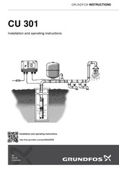 Grundfos CU 301 Notice D'installation Et De Fonctionnement