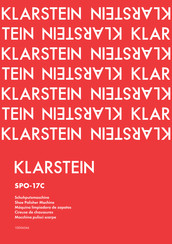 Klarstein SPO-17C Mode D'emploi