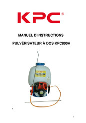 KPC KPC800A Manuel D'instructions