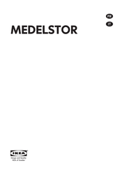 Ikea MEDELSTOR Mode D'emploi
