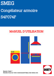 Smeg S4F074F Manuel D'utilisation