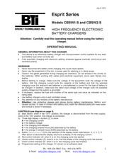 Brierly Technologies Esprit CBSW1-S 24/12 Manuel D'utilisation