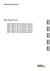 Axis Communications AXIS T98A-VE Serie Guide D'installation