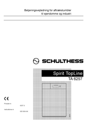 Schulthess 6257.0 Mode D'emploi