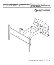 PEERLESS PLA60-UNLP-GB Installation Et Assemblage