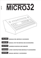 Favero MICRO32 Livret D'instructions