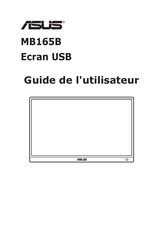 Asus MB165B Guide De L'utilisateur