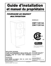 Dettson OMV112K14A Guide D'installation Et Manuel Du Propriétaire