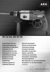 AEG BH 24 XE Instructions D'utilisation