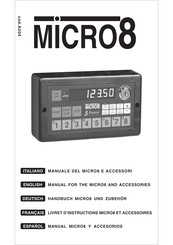Favero MICRO8 Livret D'instructions