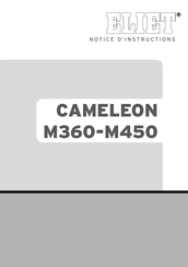 Eliet Cameleon M360 Notice D'instructions