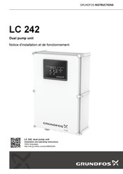 Grundfos LC 242 Notice D'installation Et De Fonctionnement