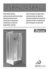 RAVAK ASBRV2-80 Instructions De Montage