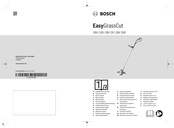 Bosch EasyGrassCut 18V-260 Notice Originale