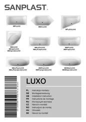 SANPLAST WAL/LUXO Instructions De Montage