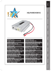 HQ HQ-PURE1KW-12 Mode D'emploi